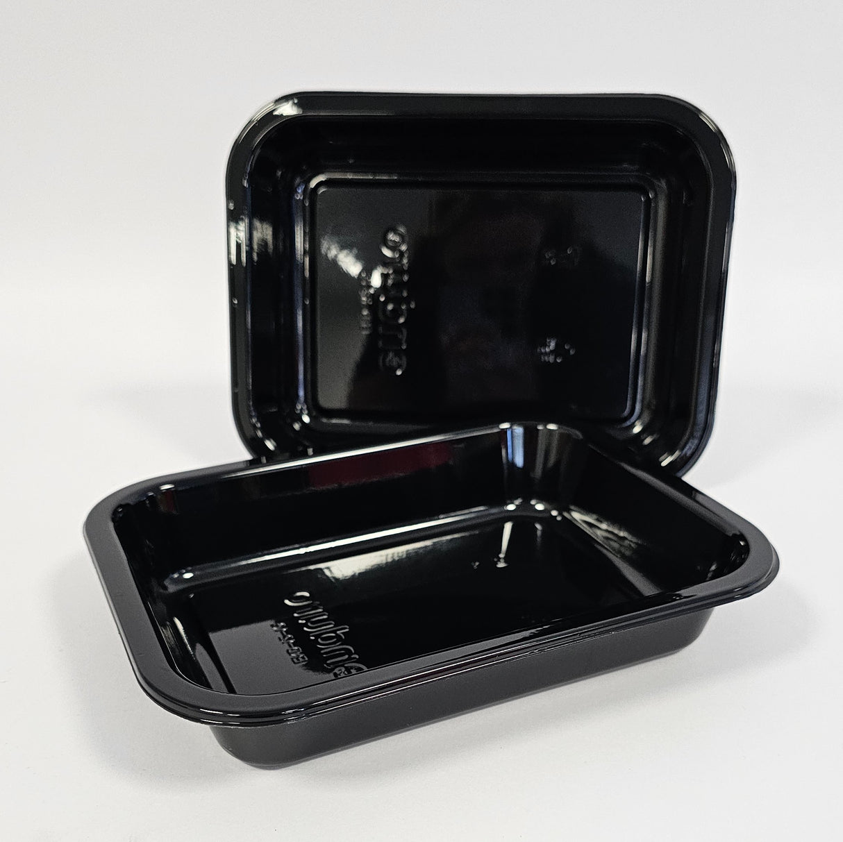 12-1CB Enduro C-PET Tray Black 750ml 200x155x35mm 800pcs
