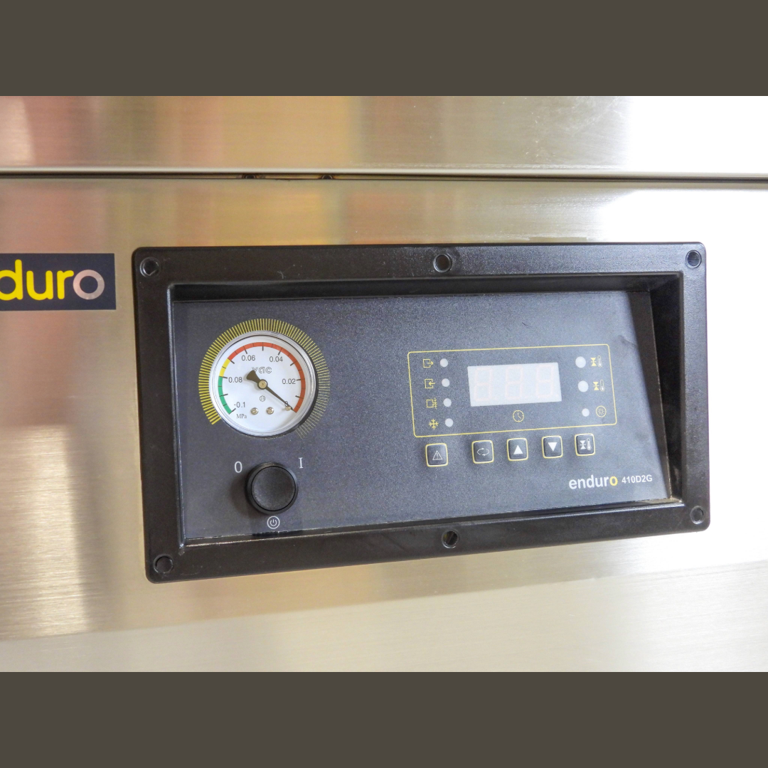 Enduro Floor Standing Double Chamber Gas-Flush Vacuum Packaging Machine 2x 410mm Seal | END-410D2G