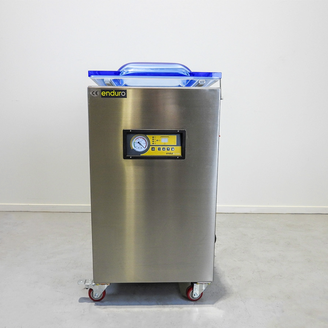 Enduro Floor Standing Gas-Flush Vacuum Packer with 2x410mm Seal bars | END-410SG