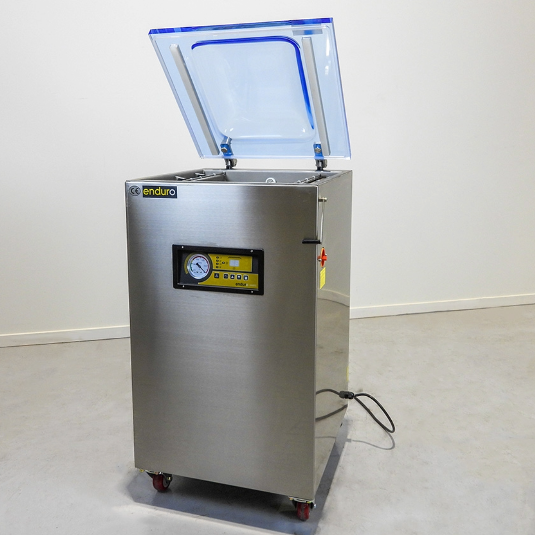 Enduro Floor Standing Gas-Flush Vacuum Packer with 2x410mm Seal bars | END-410SG
