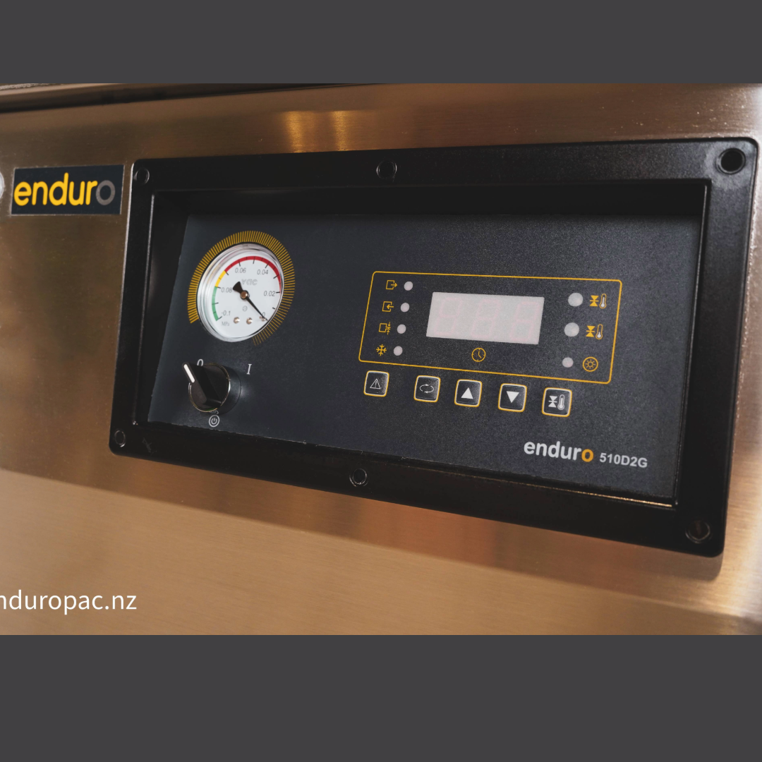 Enduro Floor Standing Double Chamber Gas-Flush Vacuum Packaging Machine 2x 510mm Seal | END-510D2G