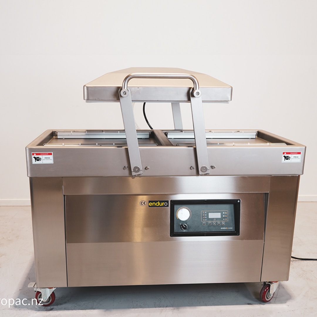 Enduro Floor Standing Double Chamber Gas-Flush Vacuum Packaging Machine 2x 510mm Seal | END-510D2G