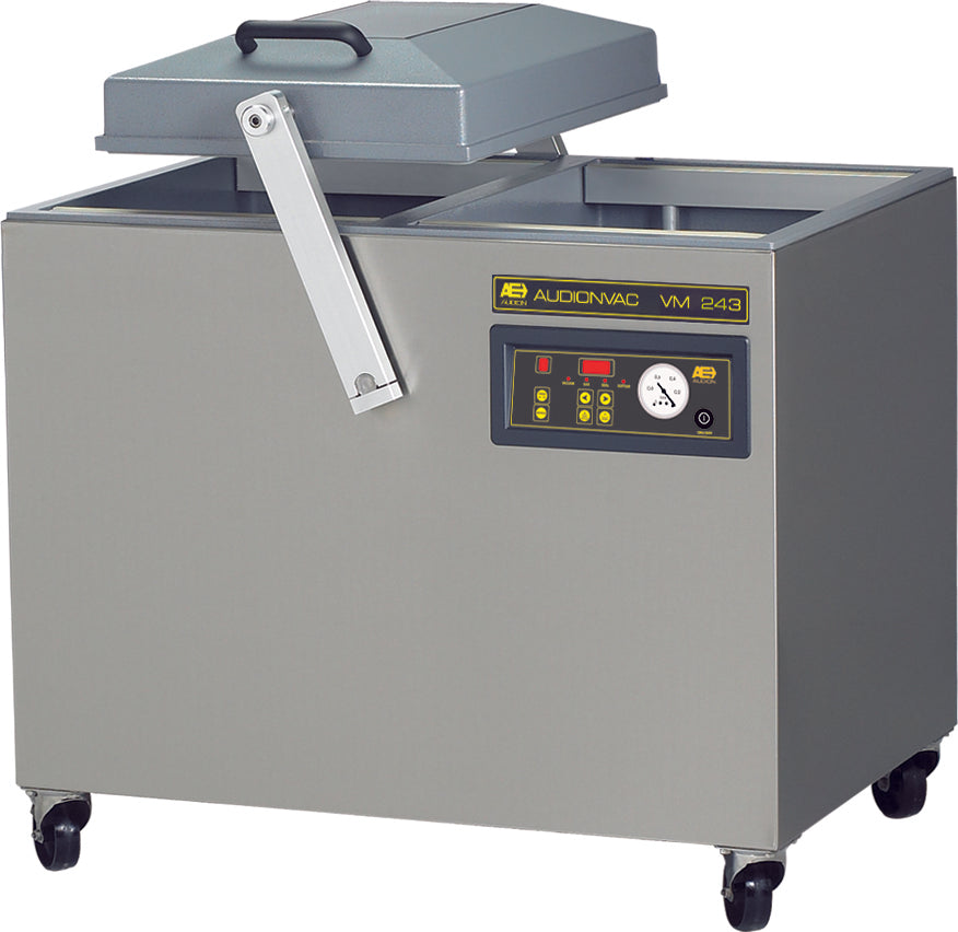 Audion Floor-Standing Double Aluminum Chamber Vacuum Packaging Machine 63m³/h 2x450mm Seal-bars 243(Ali)