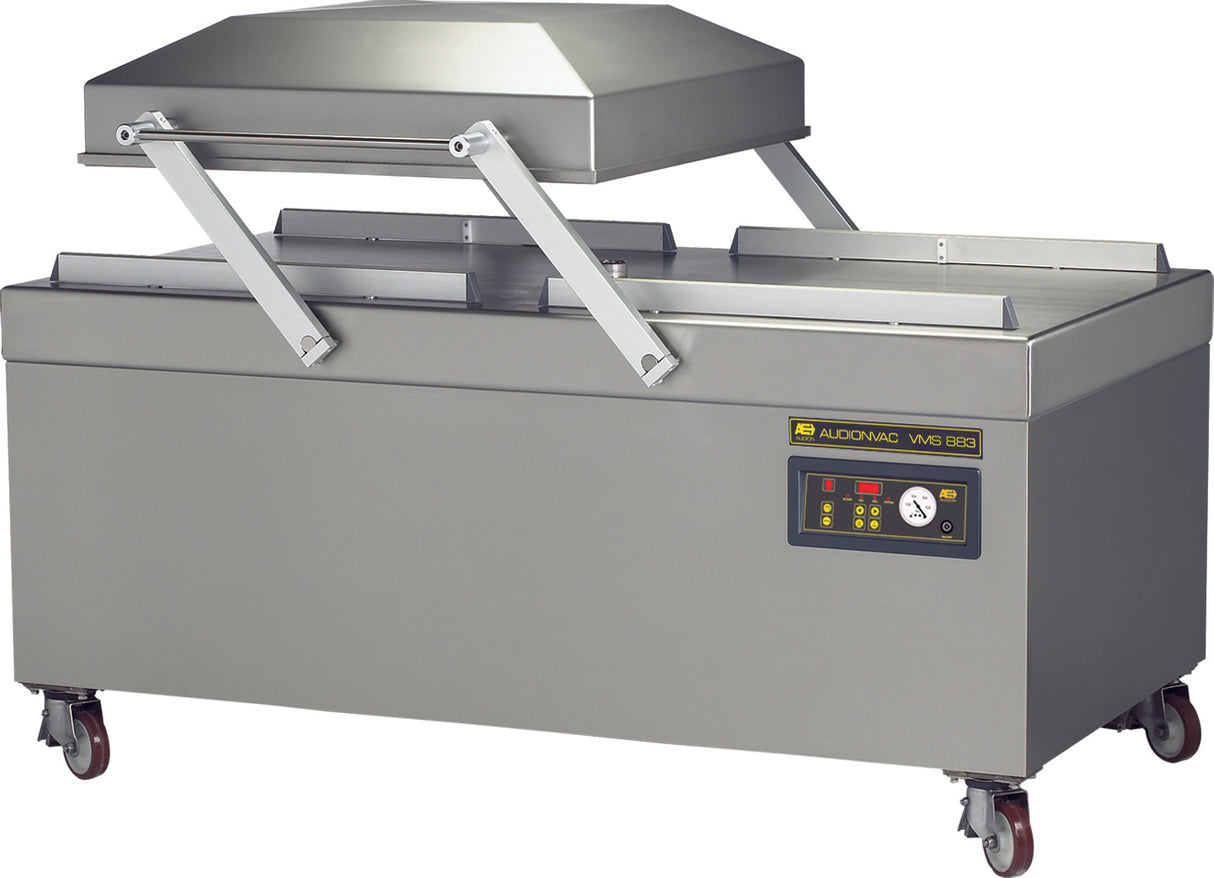 Audion Double Chamber Vacuum Packing Machine 300m³/h 2x840mm Seal-bar | VMS 883