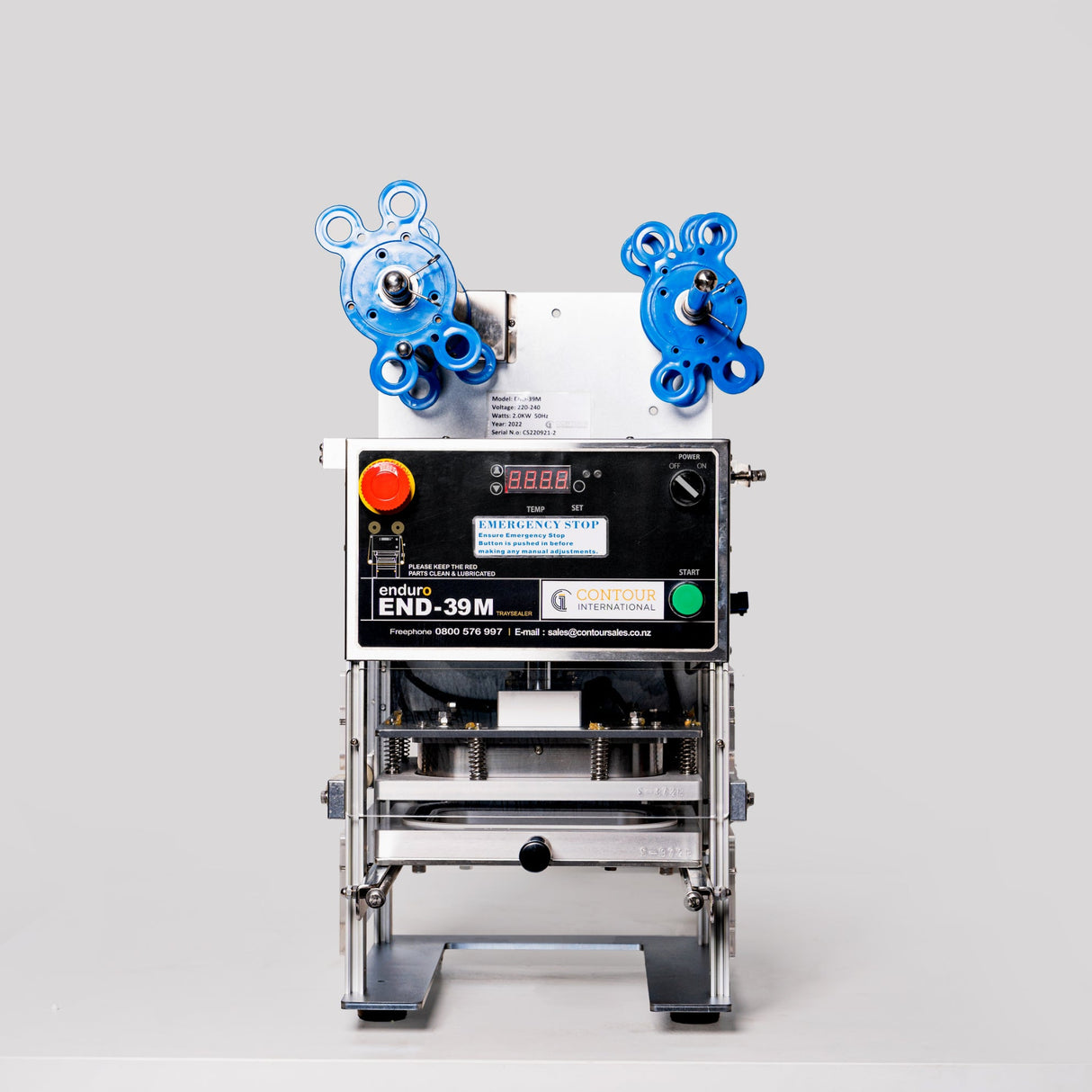 Enduro Tray Sealer Benchtop Manual with Semi-auto Film Feed - 39M