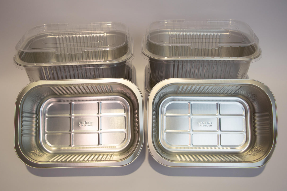 6522-33 Smoothwall Foil Tray 800ml 220x150x33mm | 500pcs