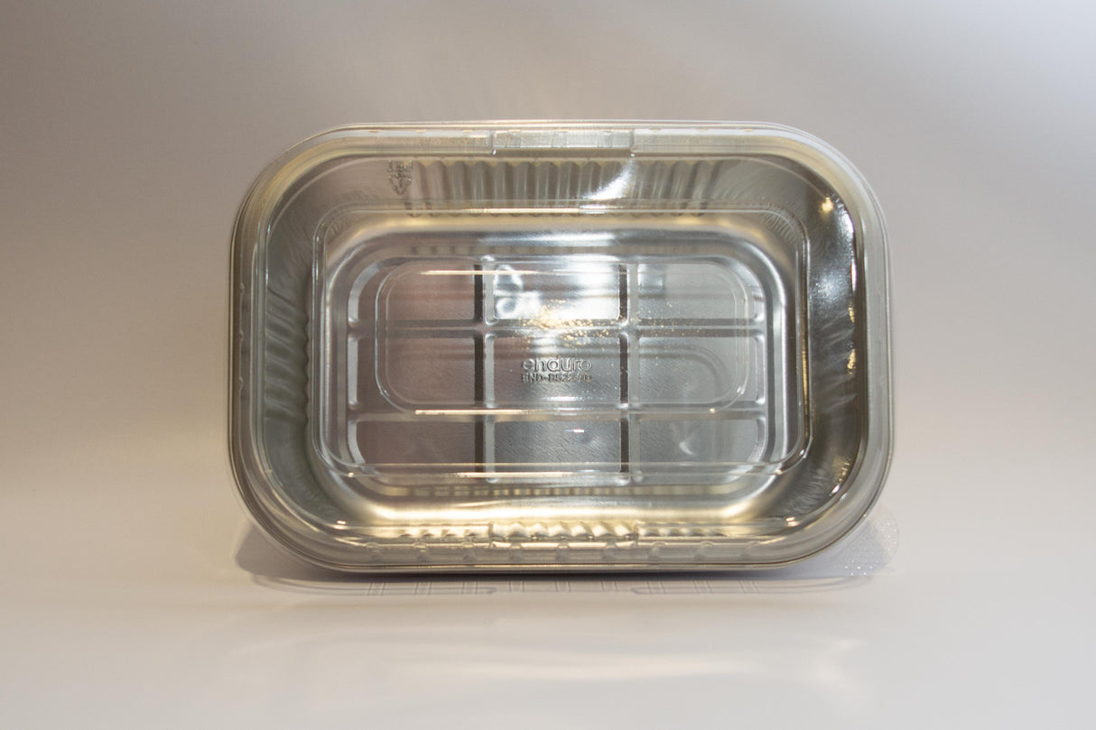 8522-70 Foil Smoothwall Tray 1600ml 220x150x70mm | 500/box