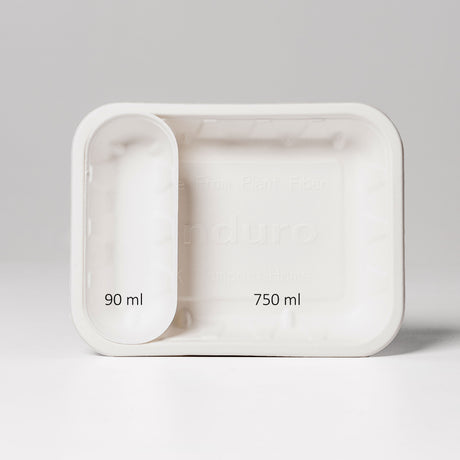 12-1CF Home Compostable Tray 750ml 200x155x35mm | 500/box