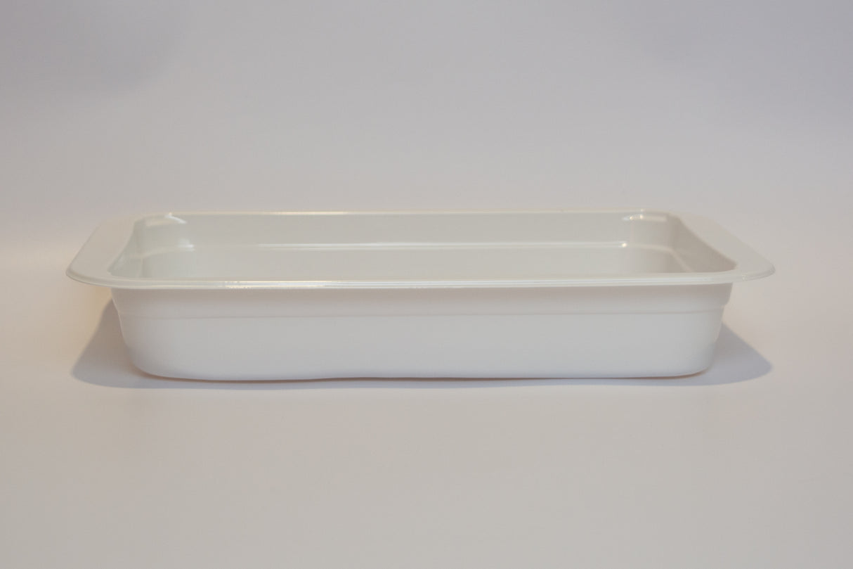1600ml Oven-Ready Meal Tray (White) - Oven & Microwave Safe | 250/Box