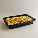 1600ml Oven-Ready Meal Tray (Black) - Microwave & Oven Safe | 250/Box