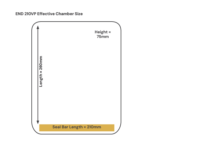 Enduro 210VP Benchtop Vacuum Packer | Heavy Duty Home Use