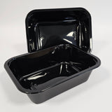 1,000ml On-Tray® Oven-Ready Meal Tray (Black) - Oven & Microwave Safe | 270/Box