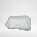 2919-50L-PET | Clear Snap-On Lid 294x193 Smoothwall and CPET Tray | 250/Box