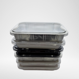 2919-50L-PET | Clear Snap-On Lid 294x193 Smoothwall and CPET Tray | 250/Box