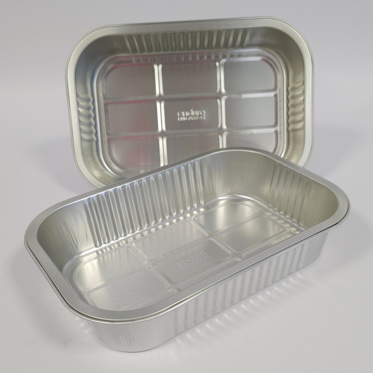 Aluminium Foil Tray 1000ml Smoothwall GoReady 220x150x44mm 500pcs 7522-44