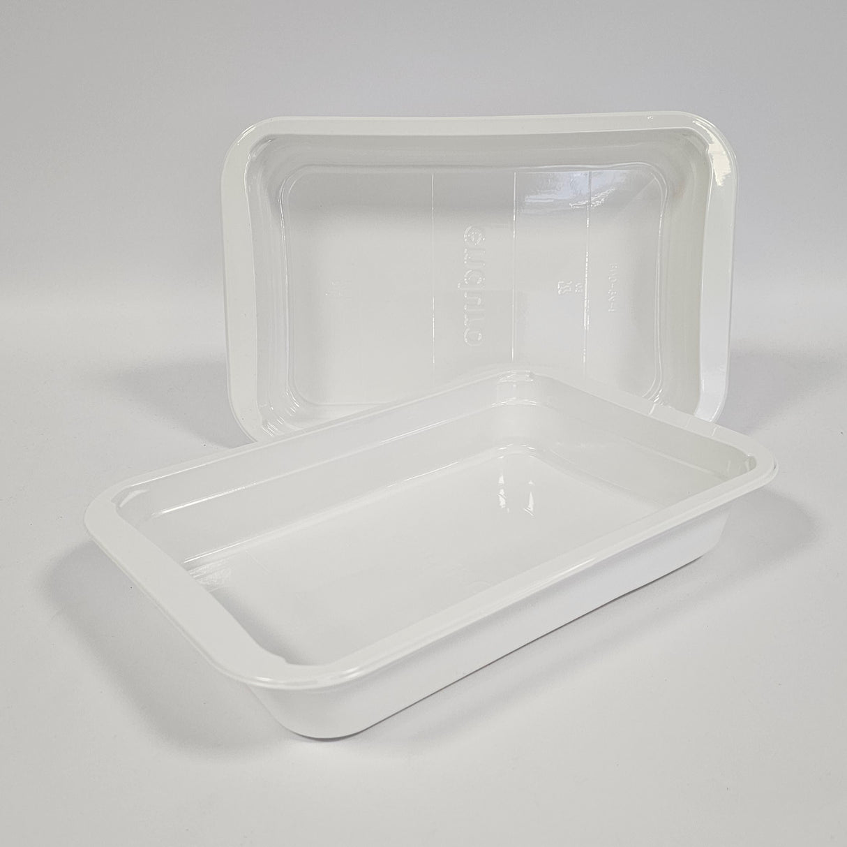 94-1W Enduro FreezerFresh C-PET Tray White 1600ml 294x193x40mm 250pcs