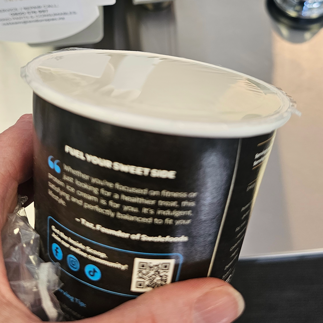 High Clarity Lidding Film 130mm Width | 500m Roll