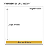 Enduro 410VP-1 Benchtop Vacuum Packer | 1x410mm Seal-bar