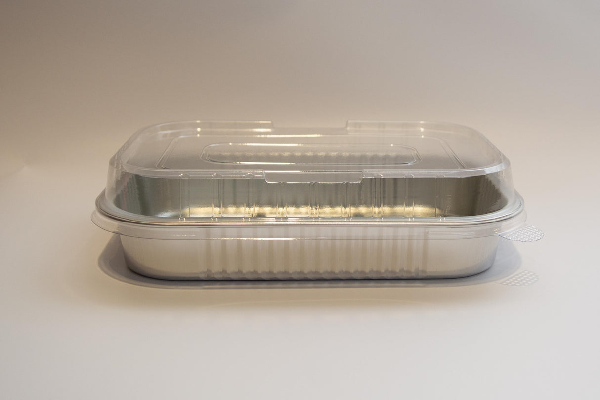 Aluminium Foil Tray 800ml Smoothwall GoReady 220x150x33mm 500pcs 6522-33