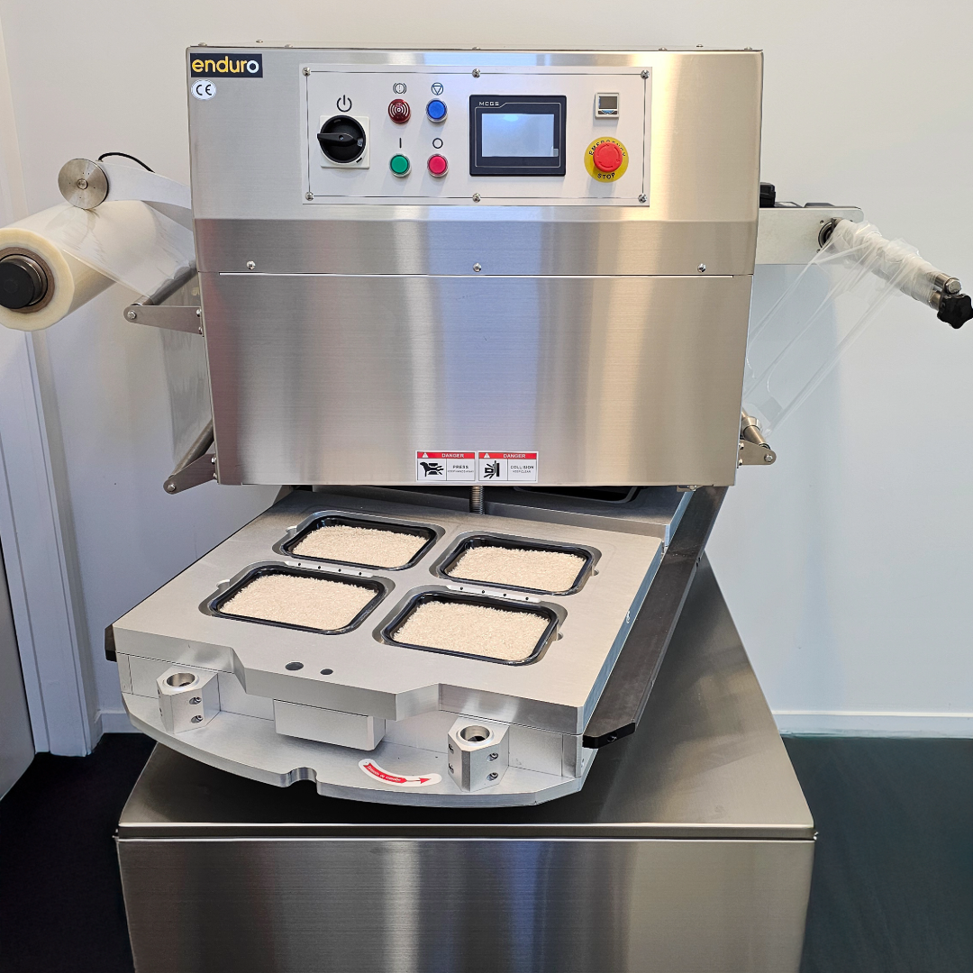 Enduro Rotary Semi-Automatic Skin Film Sealer | END-450R