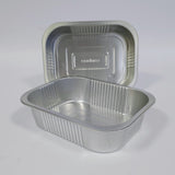 Aluminium Foil Tray 1600ml Smoothwall GoReady 220x150x70mm 500pcs 8522-70