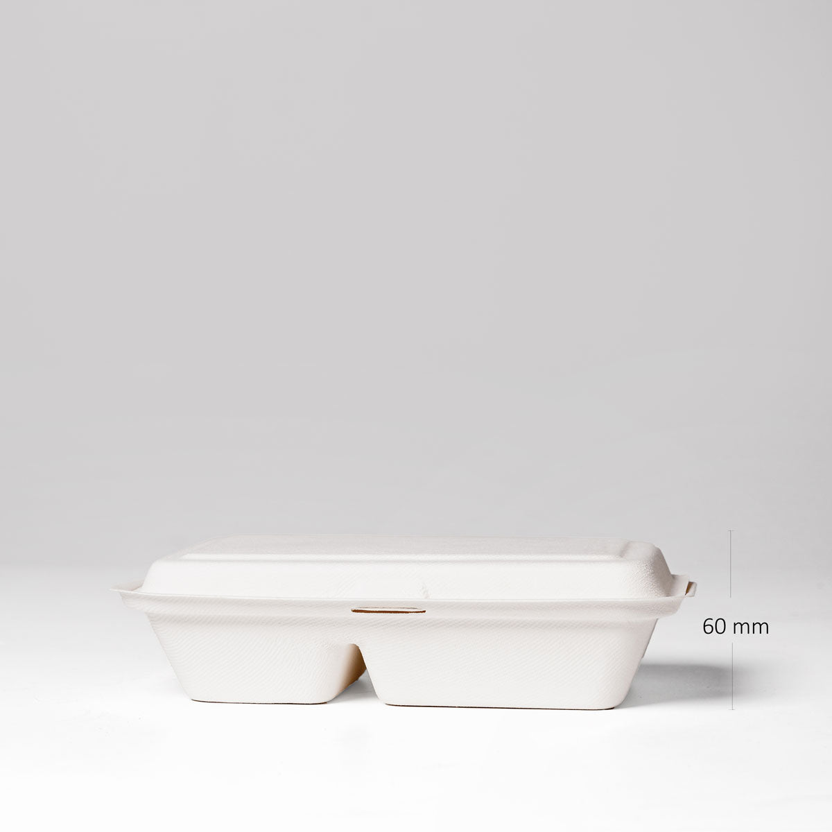 Home Compostable Clamshell Picnic Box (2-Compartment)- 1850ml (500/box ...