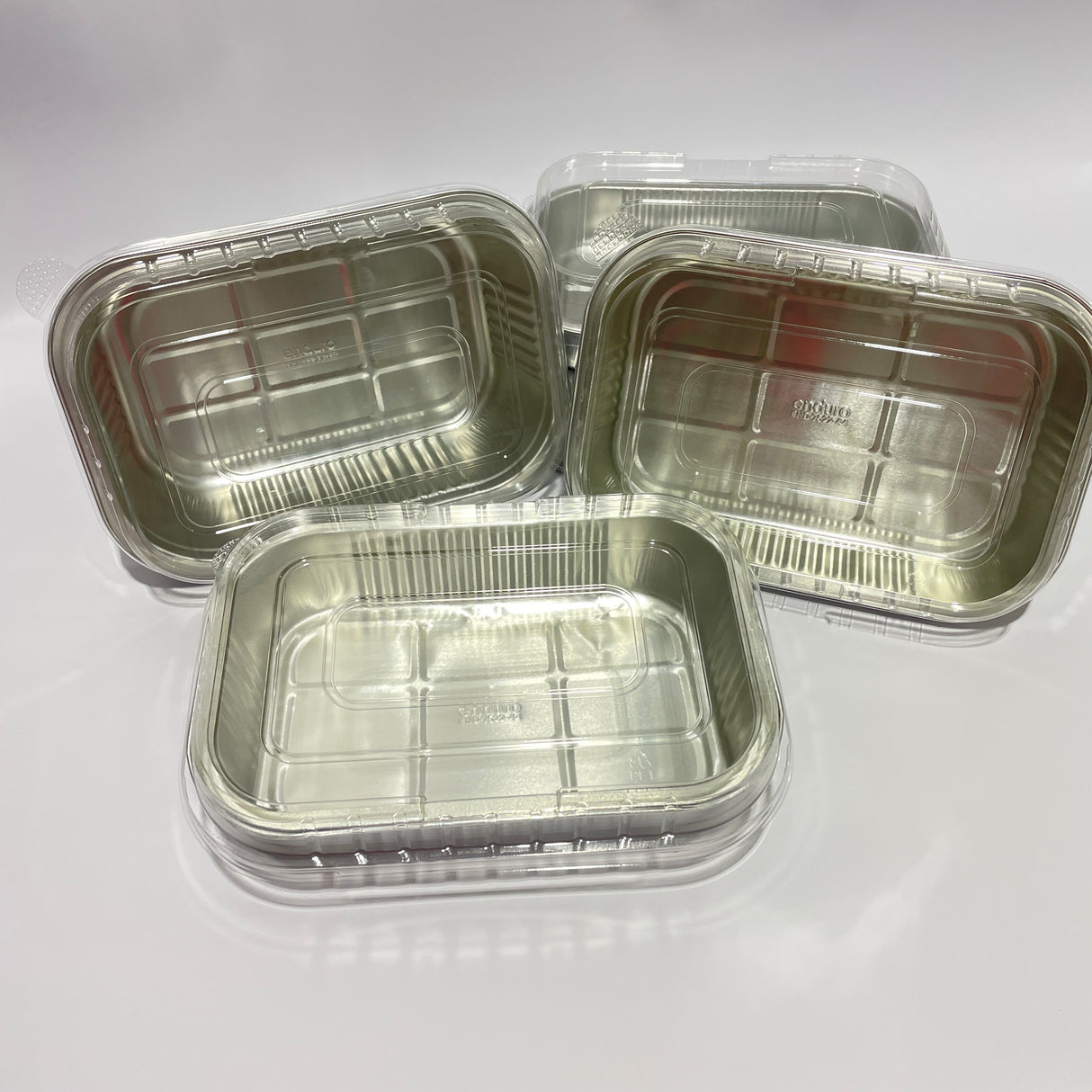 Anti-Fog PET Lids for Aluminium Foil Smoothwall GoReady Trays 150x200 500pcs 220L-PET