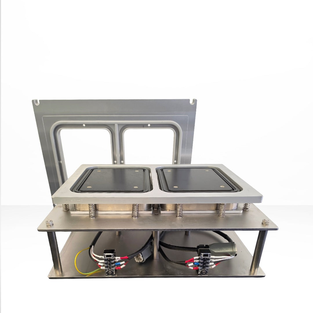 Refurbished Tray Sealer Tooling | 9XLF 2-Up 200x155 Trays - RF-1C/9XLF2